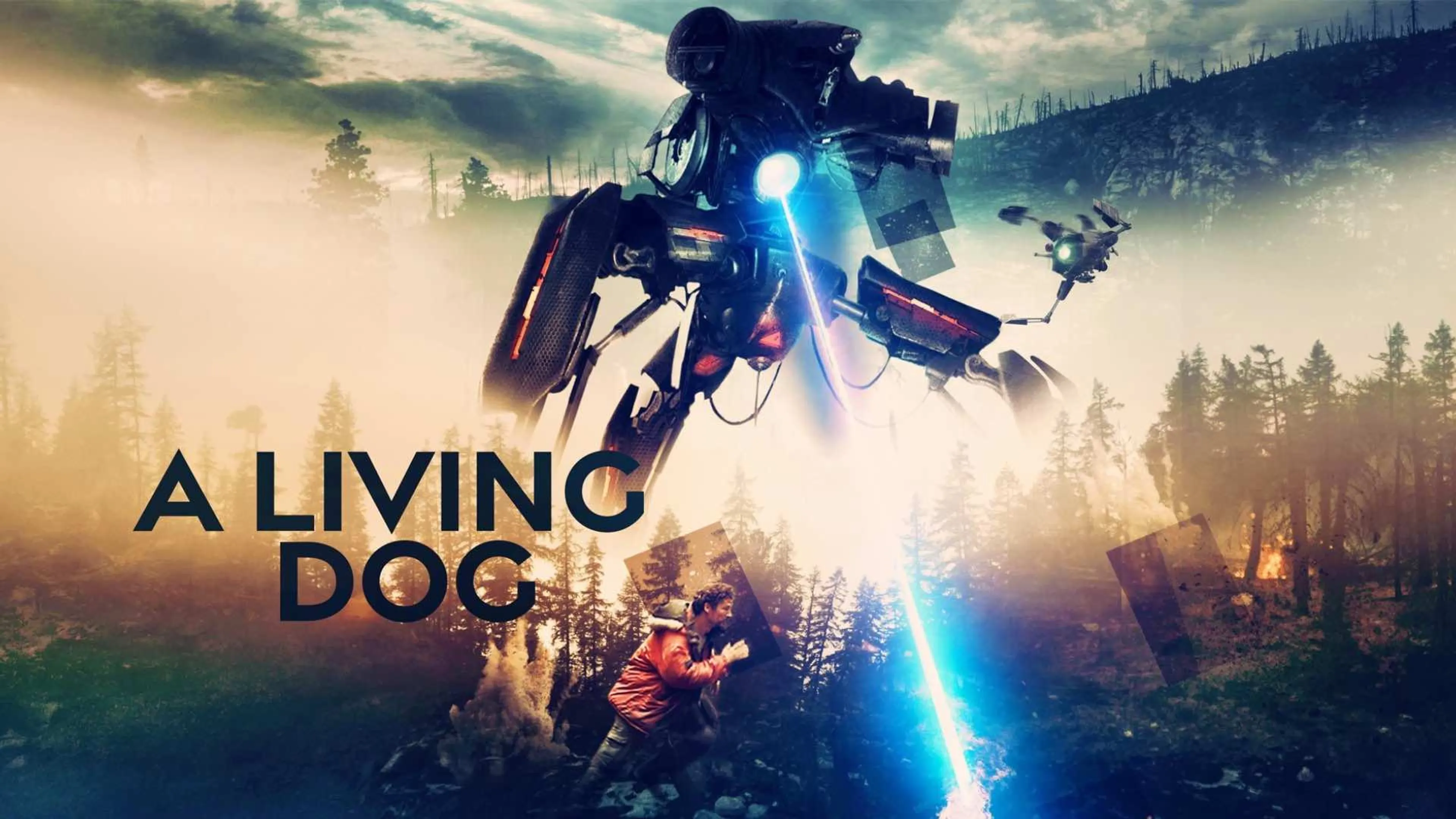 A Living Dog poster